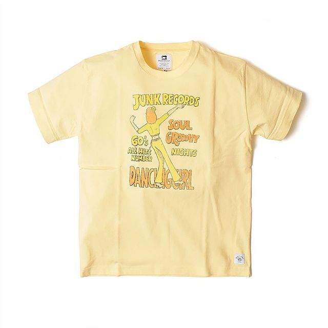 日本製 Branchworks コットン100% レトロプリント Tシャツ M