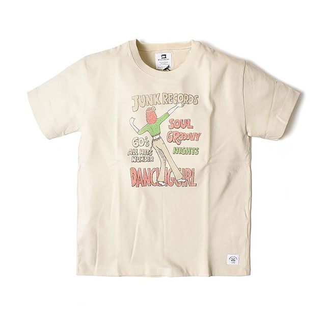 日本製 Branchworks コットン100% レトロプリント Tシャツ L