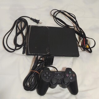 プレイステーション2(PlayStation2)のPS2 SCPH-90000 本体ブラック(家庭用ゲーム機本体)