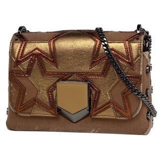JIMMY CHOO - ジミーチュウ ロゴ チェーン ショルダーバッグ