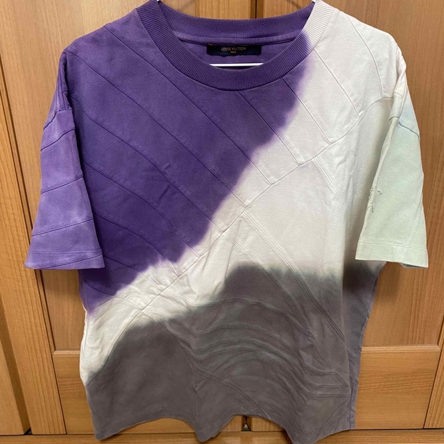 LOUIS VUITTON(ルイヴィトン)のLOUIS VUITTON パッチワーク　ダイダイ　Tシャツ メンズのトップス(Tシャツ/カットソー(半袖/袖なし))の商品写真