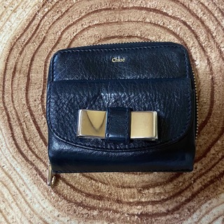 クロエ(Chloe)のクロエ　財布　ブラック　リボン(財布)