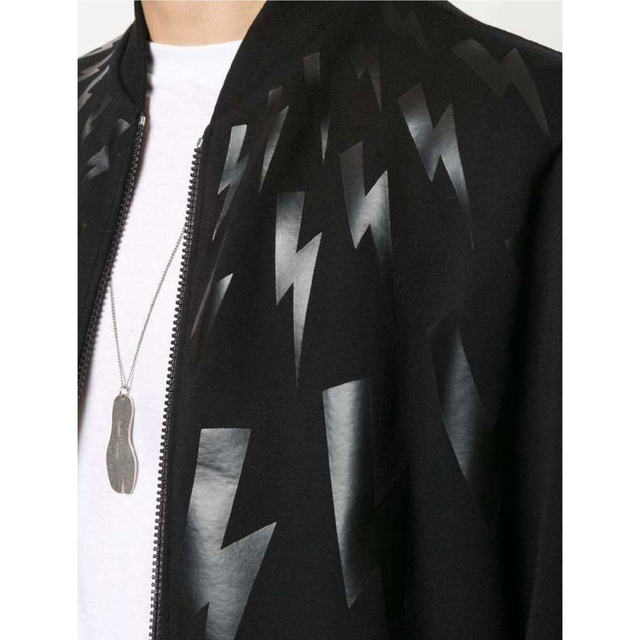 正規品】NEIL BARRETT MA-1 ブラック XXS | www.jarussi.com.br
