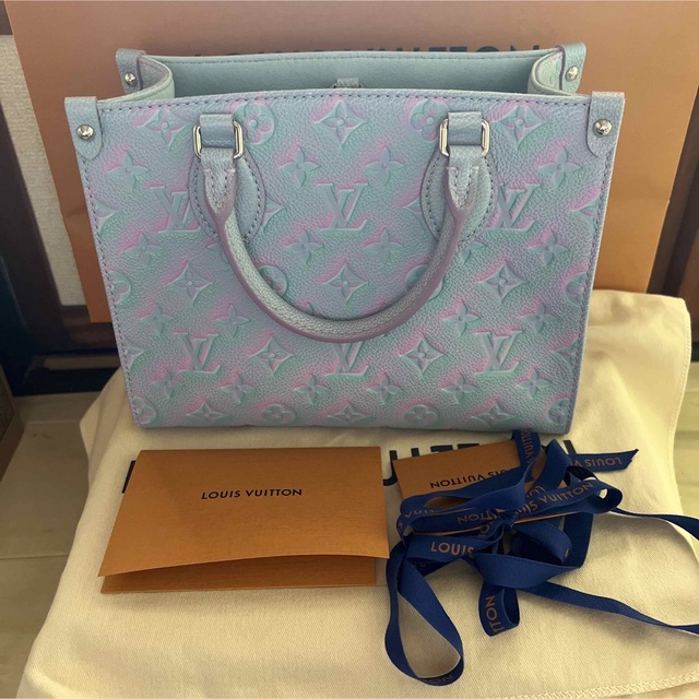 LOUIS VUITTON オンザゴー PM トートバッグ ショルダーバッグ