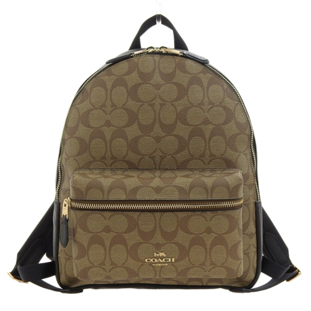 COACH - 【中古】COACH コーチ シグネチャー リュックサック バック