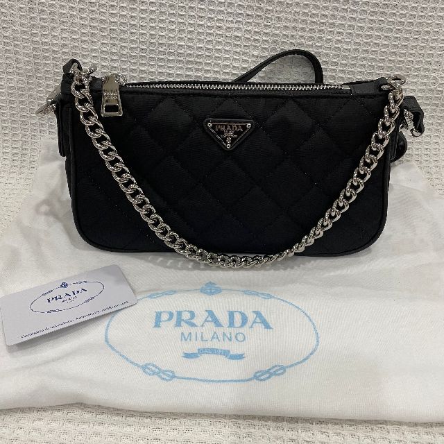 プラダ　PRADA 2WAY ショルダーバッグ キルティング