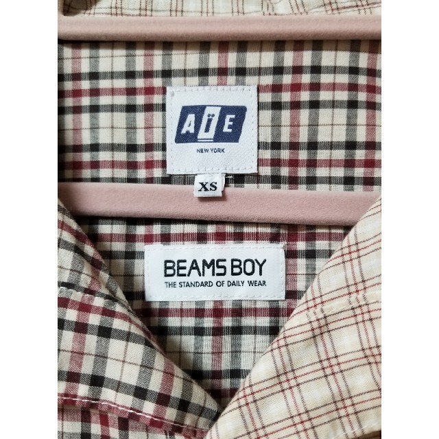 AiE × BEAMS BOY / 別注 ペインターシャツワンピース - ロング