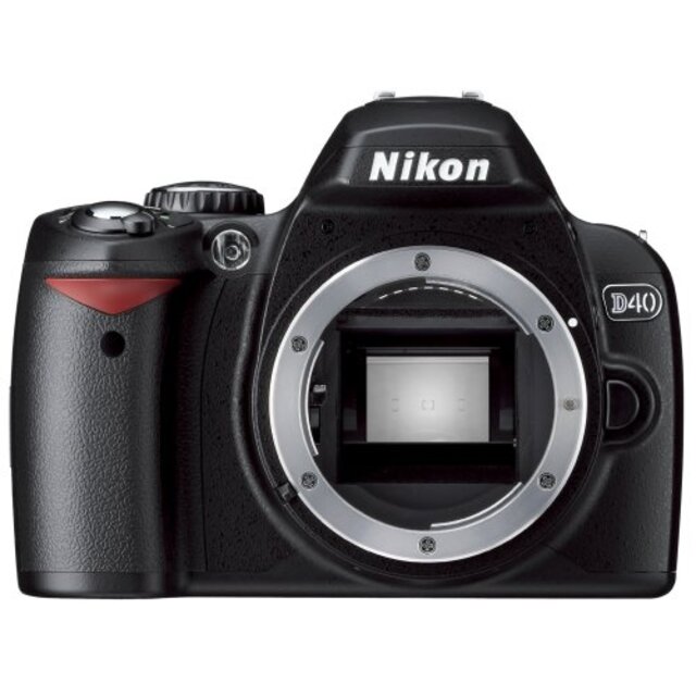 Nikon デジタル一眼レフカメラ D40 ブラック ボディ D40B bme6fzu