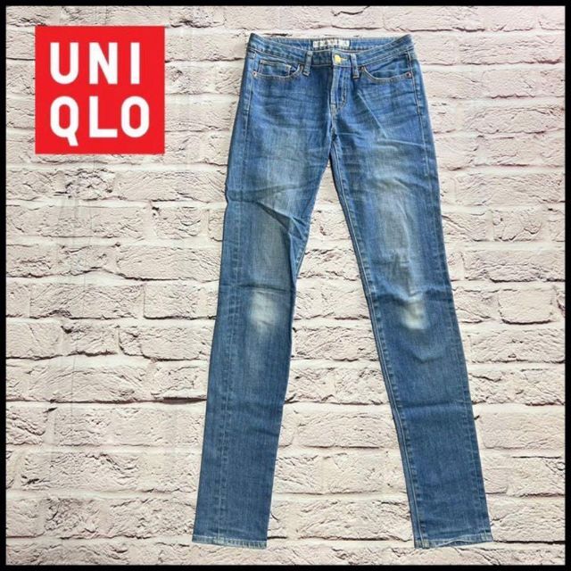 UNIQLO(ユニクロ)のUNIQLO　ユニクロ　skinny fit　ジーンズ　デニム　スキニー　24 レディースのパンツ(デニム/ジーンズ)の商品写真