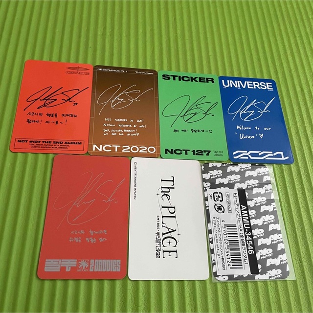 NCT127ジャニ トレカ セット エンタメ/ホビーのCD(K-POP/アジア)の商品写真