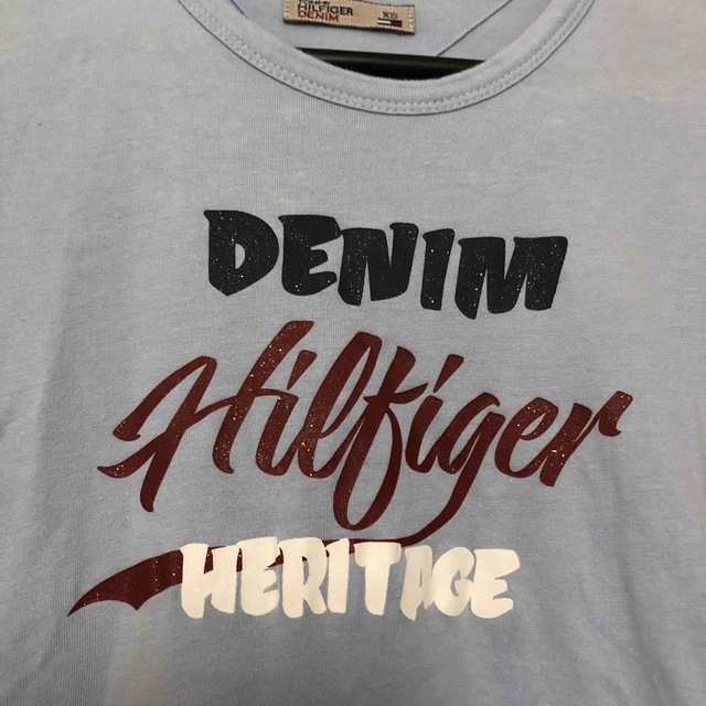 TOMMY HILFIGER(トミーヒルフィガー)のTOMMY HILFIGER トミーヒルフィガー☆半袖Tシャツ　xs レディースのトップス(Tシャツ(半袖/袖なし))の商品写真