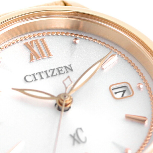 第49113A000188号CITIZEN　EXCEEDレディース　電池ベルト交換済み可動品J-22