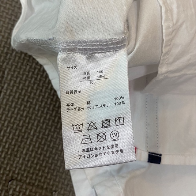 ♡ ポロ　ベビー　シャツ　100 キッズ/ベビー/マタニティのキッズ服男の子用(90cm~)(Tシャツ/カットソー)の商品写真