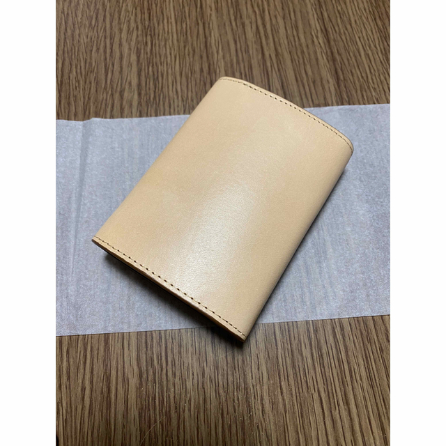 MUJI (無印良品)(ムジルシリョウヒン)の無印良品 イタリア産ヌメ革 三つ折り財布 レディースのファッション小物(財布)の商品写真