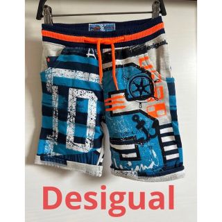 デシグアル(DESIGUAL)の1719 新品　Desigual デシグアル　マリン刺繍　ハーフパンツ　120(パンツ/スパッツ)