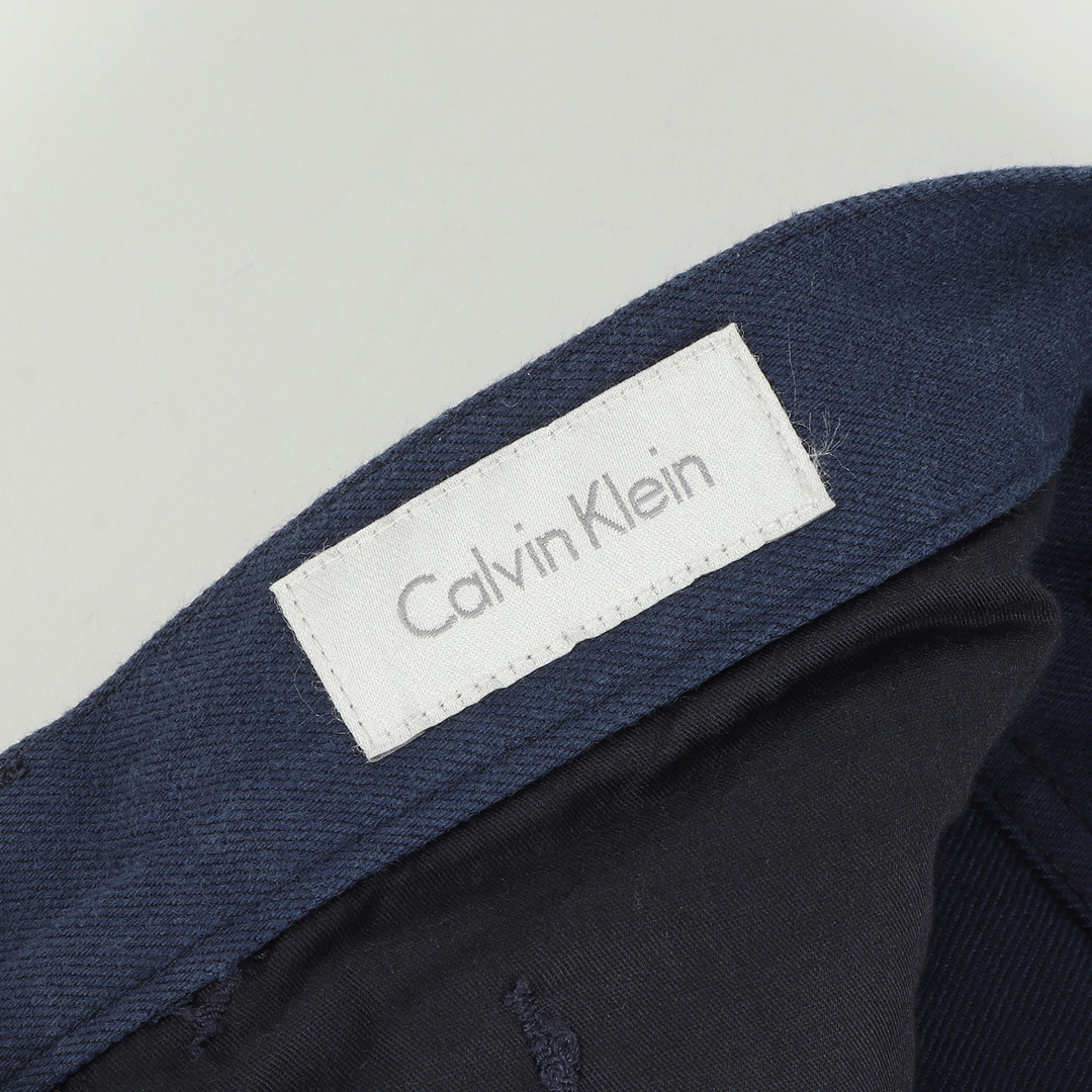 Calvin Klein カルバンクライン パンツ ストレッチ カラー デニムパンツ ボトムス ジーンズ ジーパン ネイビー 紺 33 ブランド カジュアル シンプル 【メンズ】