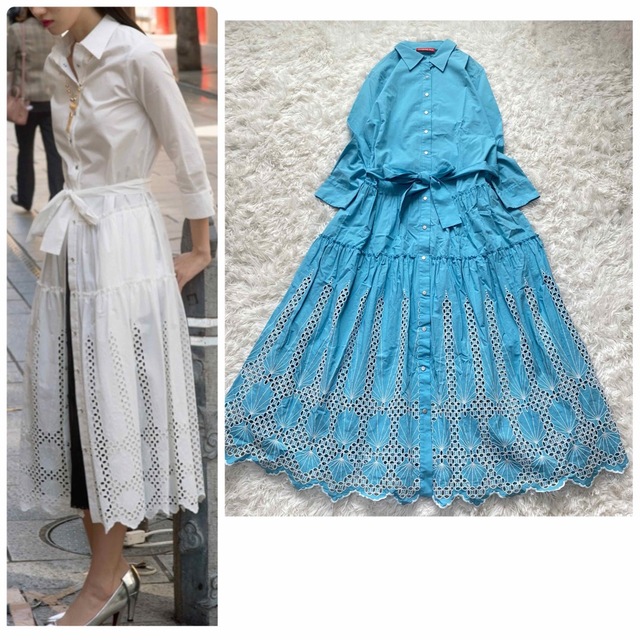 美品✨ヴィヴィアンタム ロングワンピース 春服 シャツワンピース 夏服