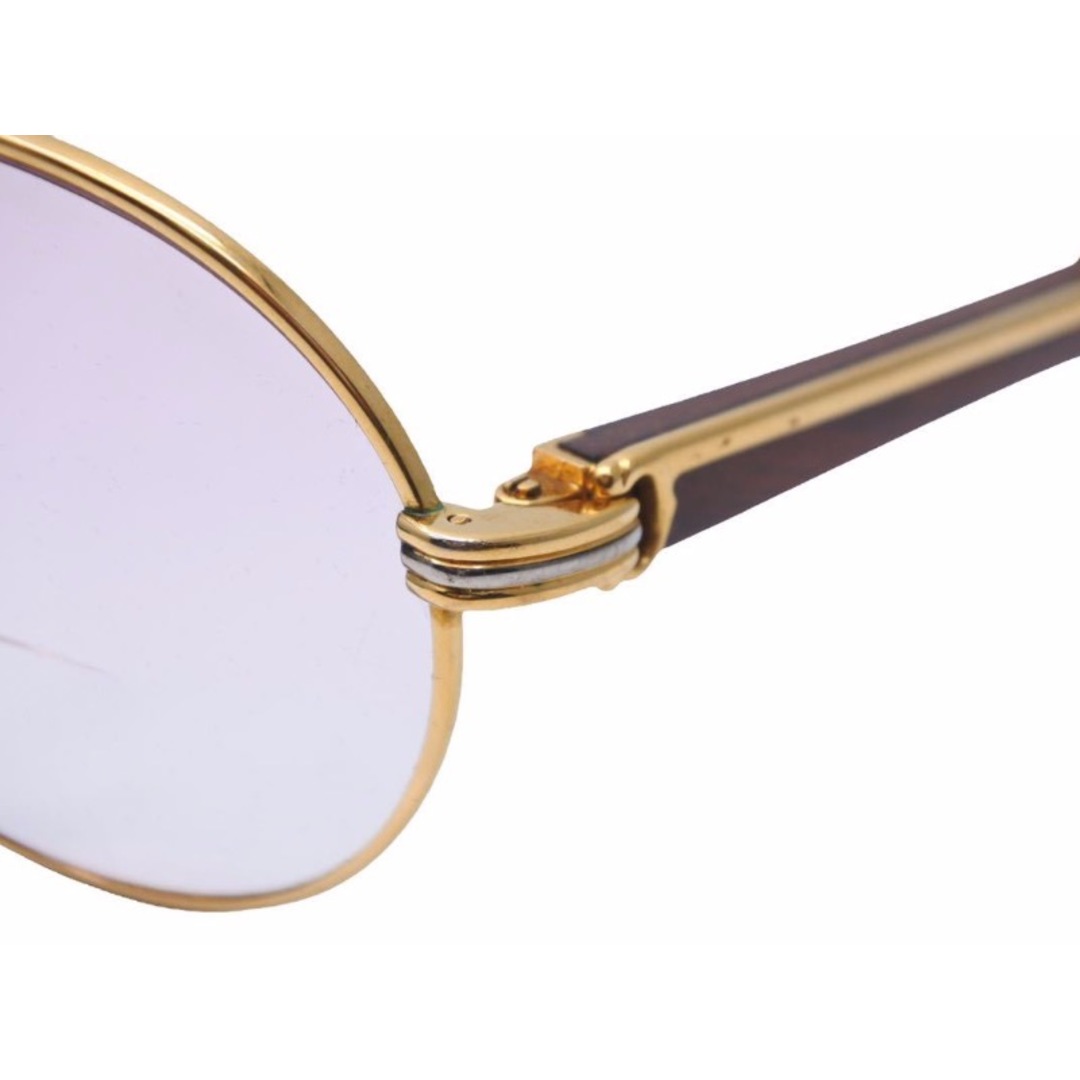 Cartier - Cartier カルティエ メガネ 眼鏡 ウッド テンプル