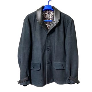 テンダーロイン(TENDERLOIN)の15AW Lサイズ テンダーロイン ヌバック レザー ジャケット(レザージャケット)