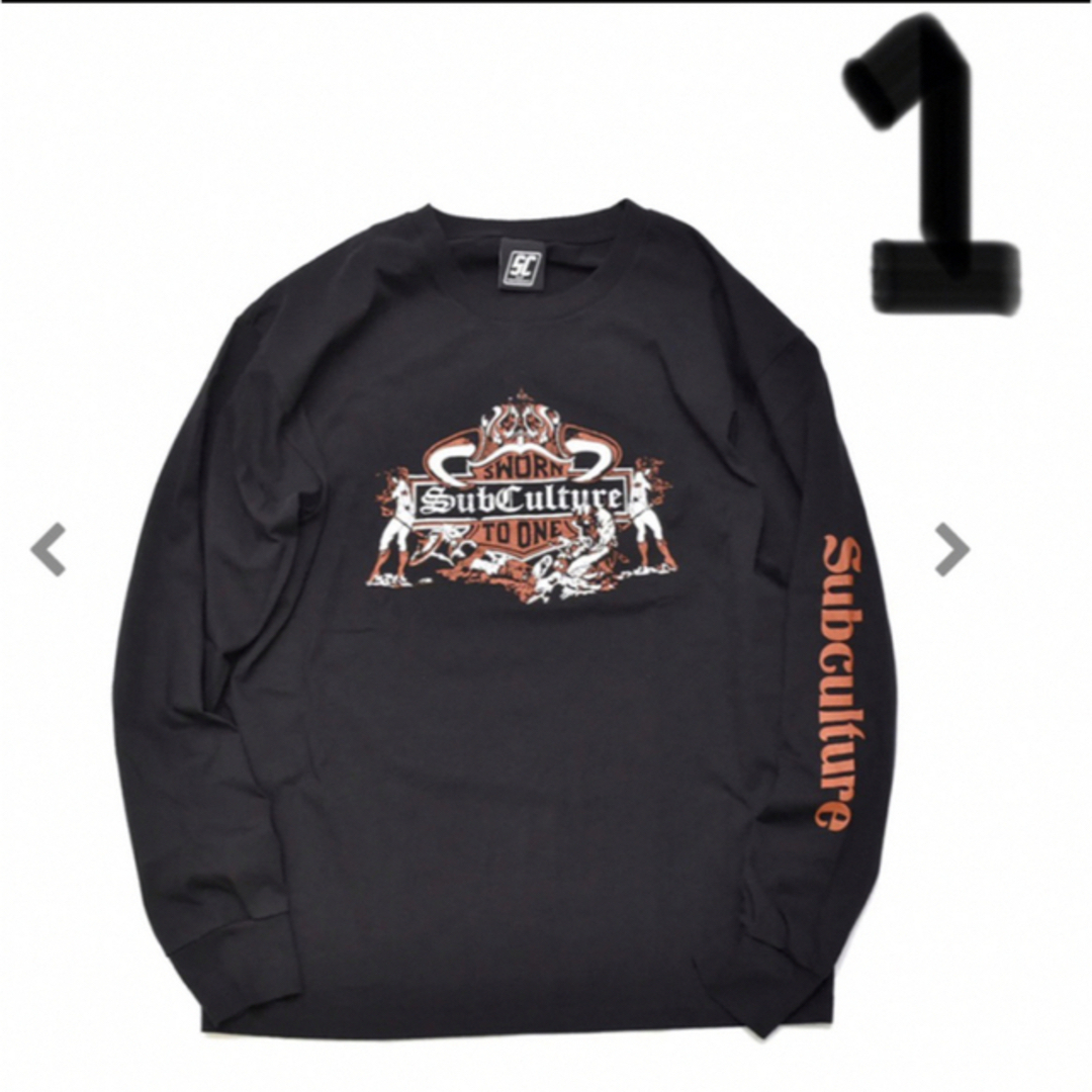 SUBCULTURE サブカルチャーSC EAGLESKULLRIDER ロンT-