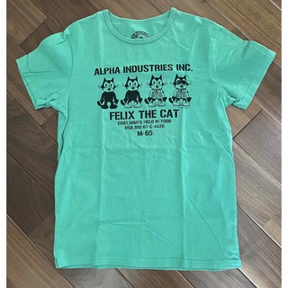 アルファ(alpha)のTシャツ　メンズ Mサイズ(Tシャツ/カットソー(半袖/袖なし))