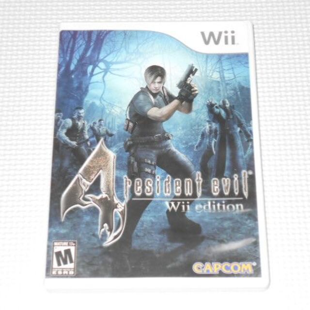 Wii★resident evil 4 海外版 北米版★箱付・説明書付・ソフト付