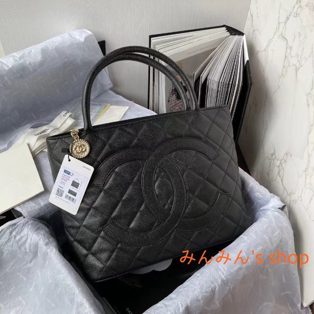 買い誠実 CHANEL - お値下げCHANELキャビアスキン復刻版トートバッグ
