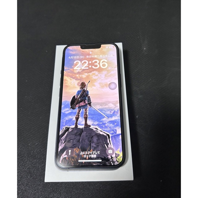 開封、未使用Apple iPhone 14 128GB ミッドナイト 【WEB限定】 52.0