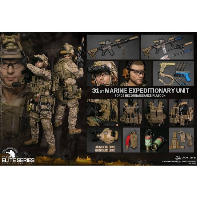 DAMTOYS 1/6 アメリカ海兵隊 第31海兵遠征部隊 新品 DAMTOYS 1/6 アメリカ海兵隊 第31海兵遠征部隊 新品