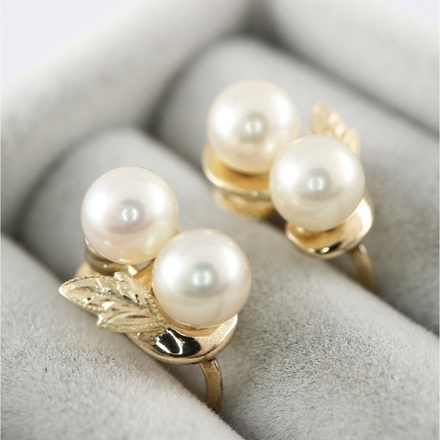 MIKIMOTO(ミキモト)の＜MIKIMOTO＞　K14　パール　イヤリング　5.8mm レディースのアクセサリー(イヤリング)の商品写真