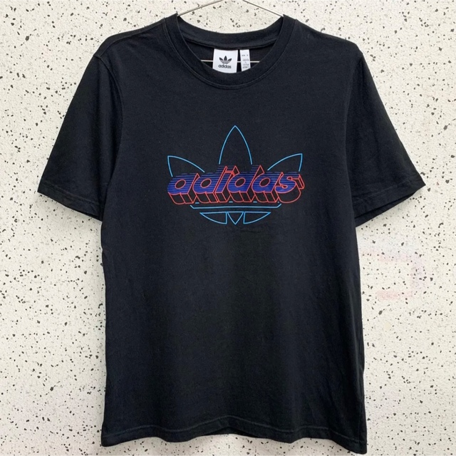 adidas - ADIDAS ロゴ Tシャツ 黒 アディダスの通販 by JU｜アディダス