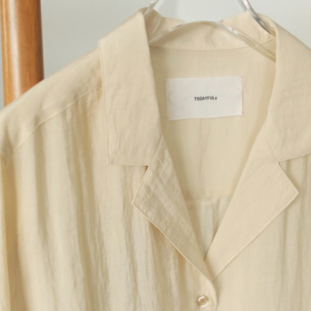 TODAYFUL - 【新品タグ付き】TODAYFUL トゥデイフル ボーイフレンドオーガンジーシャツの通販 by marin's shop
