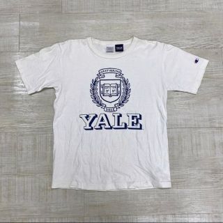 チャンピオン(Champion)のChampion YALE college Tシャツ サイズM 半袖Tシャツ(Tシャツ/カットソー(半袖/袖なし))