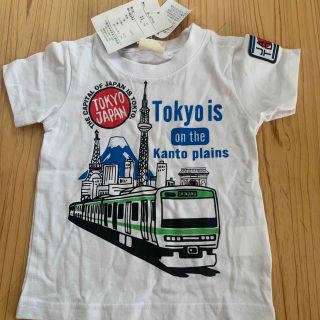 新品　電車Tシャツ(Ｔシャツ)