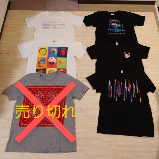 バックナンバー(BACK NUMBER)のback numberツアーTシャツ×4枚、アキナTシャツ×1枚(ミュージシャン)