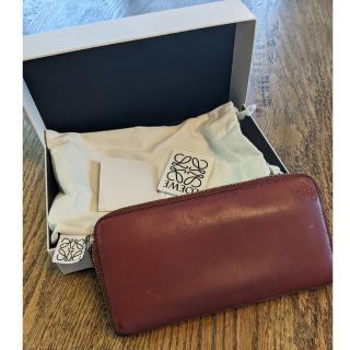 ロエベ(LOEWE)の作太郎様専用　ロエベ長財布　ラウンドファスナー　ラム革(長財布)