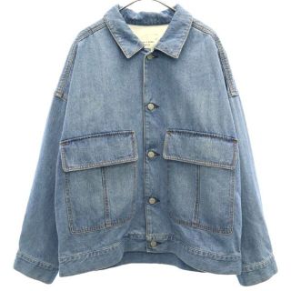 フリークスストア(FREAK'S STORE)のフリークスストア デニムジャケット ブルー FREAK'S STORE ジージャン レディース 【中古】  【230420】(ロングコート)