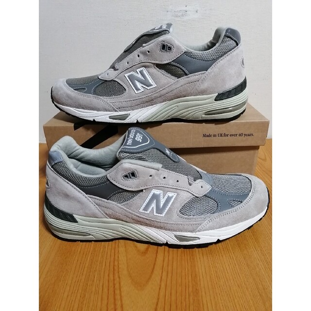 未使用品 us11.5 29.5cm ニューバランス M991GL グレー - www.ecotours