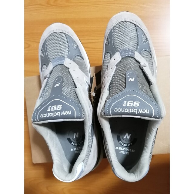 未使用品 us11.5 29.5cm ニューバランス M991GL グレー - www.ecotours