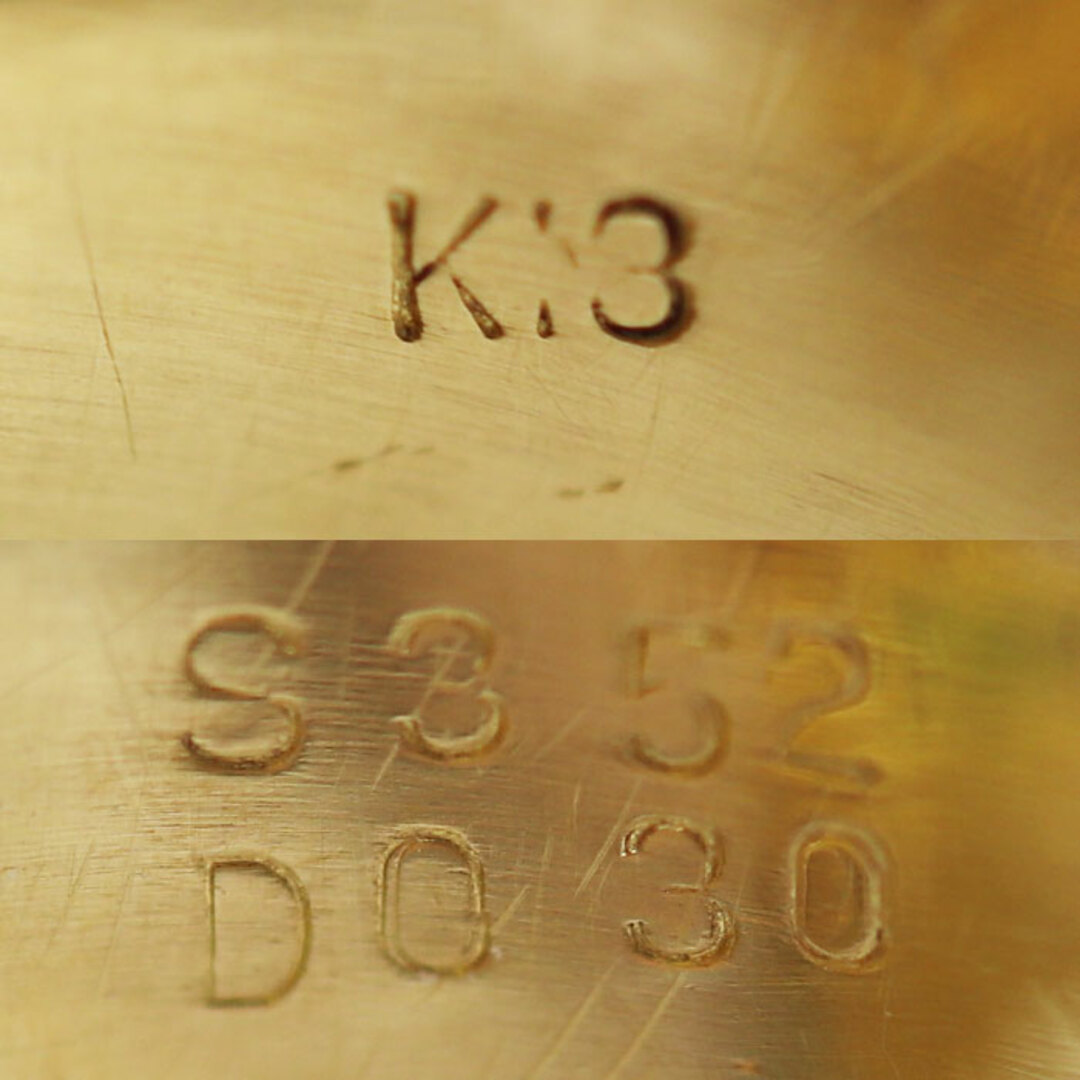 K18YG イエローゴールド リング・指輪 k18・S3.52・D0.30 サファイア3.52ct ダイヤモンド0.30ct ルビー 9.5号 9.8g レディース