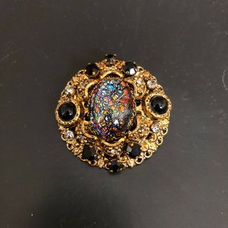 サンタモニカ(Santa Monica)のvintage brooch ✴︎(ブローチ/コサージュ)