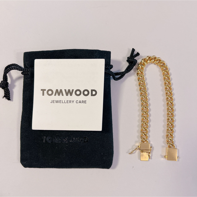 TOM WOOD(トムウッド)のTom Wood ゴールド プレート チェーン ブレスレット レディースのアクセサリー(ブレスレット/バングル)の商品写真