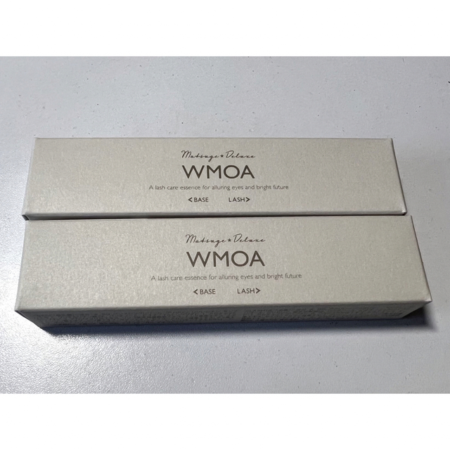 WMOA まつ毛美容液×2本アイケアアイクリーム
