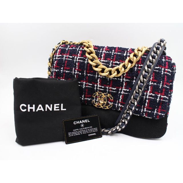 CHANEL(シャネル)の極美品！ CHANEL★シャネル 19 フラップ チェーンショルダーバッグ レディースのバッグ(ショルダーバッグ)の商品写真