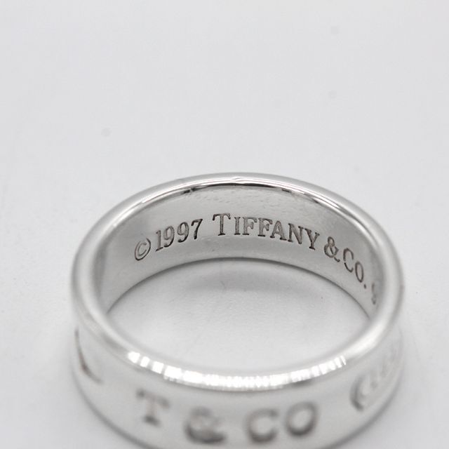 Tiffany & Co.(ティファニー)の美品 ティファニー 1837 シルバ−925 リング 15号 指輪 A01036 メンズのアクセサリー(リング(指輪))の商品写真