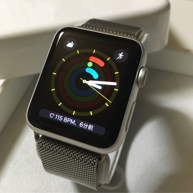 AppleWatch SPORT 42mm silver アップルウォッチ