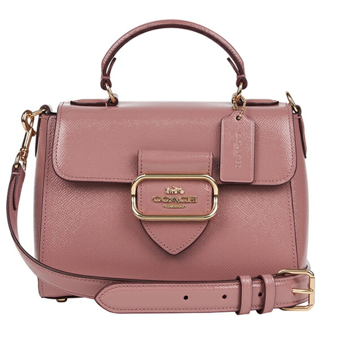 COACH(コーチ)の新品 コーチ COACH ハンドバッグ MORGAN TOP HANDLE SATCHEL ダスティピンク レディースのバッグ(ハンドバッグ)の商品写真