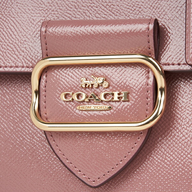 COACH(コーチ)の新品 コーチ COACH ハンドバッグ MORGAN TOP HANDLE SATCHEL ダスティピンク レディースのバッグ(ハンドバッグ)の商品写真