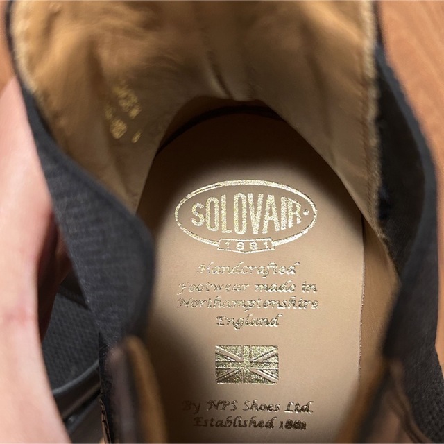 [新品]Solovair 39.5EU Dealer Boot 25.5cm靴/シューズ