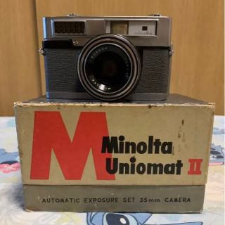 コニカミノルタ(KONICA MINOLTA)のMINOLTA ミノルタ uniomatII カメラ  レトロ(フィルムカメラ)